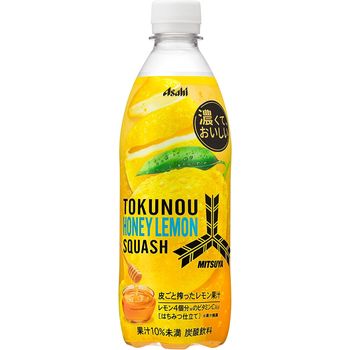 Asahi Mitsuya Tokuno Honey Lemon Squash 500ml