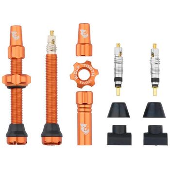 Wolf Tooth Tubeless Valve Stem Kit Orange
