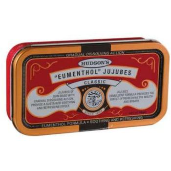 Hudsons Eumenthol Jujubes Classic 50g