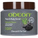 Odeon F And B Scrub Charcoal And Tea Tree 300ml