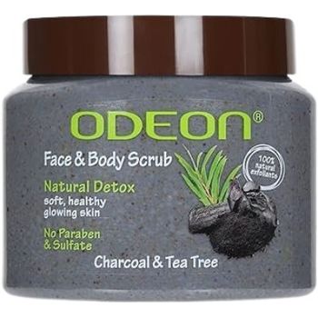 Odeon F And B Scrub Charcoal And Tea Tree 300ml