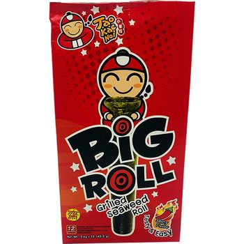 Tao Kae Noi Big Roll Grilled Seaweed Roll Spicy 12pcs 43.2g