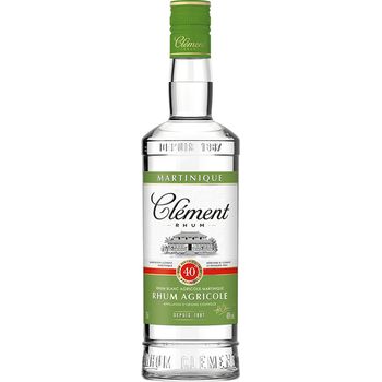 Clement Blanc Rhum Agricole 40% alc 700ml