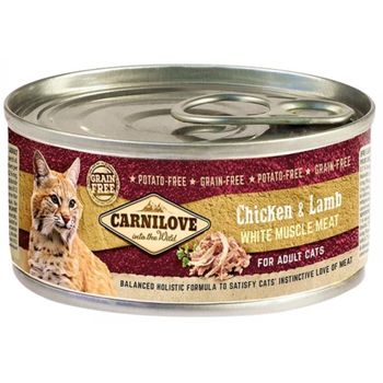 Carnilove Chicken Lamb Can For Cat 100g