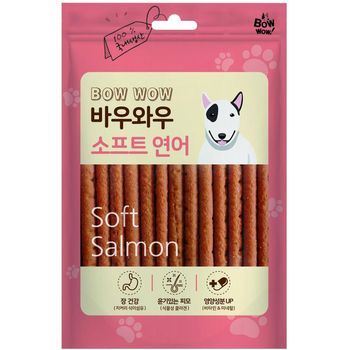 Bow Wow Dog Treat Salmon Jerky 150g