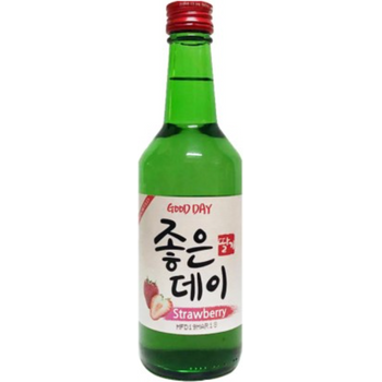 Good Day Strawbry Flavor Korean Soju 360ml