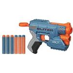 Nerf Elite 2.0 Volt SD-1 Blaster -- 6 Official Darts, Light Beam Targeting, 2-Dart Storage, 2 Tactical Rails to Customize for Battle