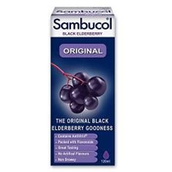Sambucol Black Elderberry Liqu Original Flavour 120ml