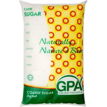 Gpa Sugar 100 Natural Coarse Cane Sugar 2kg
