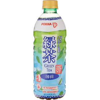 Pokka Green Tea Peppermint 500ml
