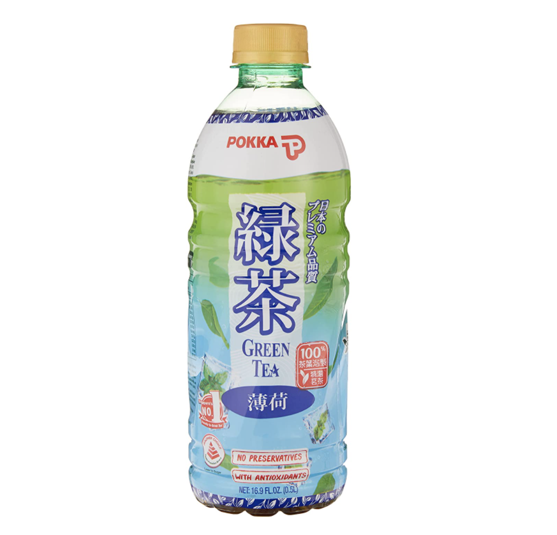 Friendly Fare Convenience Store Pokka Green Tea Peppermint 500ml