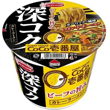 Ace Cook Co Co Ichibanya Beef Umami Deep Rich Curry Ramen 94g