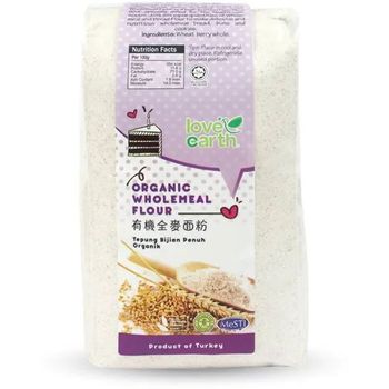 Love Earth Organic Wholemeal Flour 900g