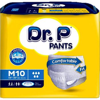 Tena Dr P Pants M 10pcs