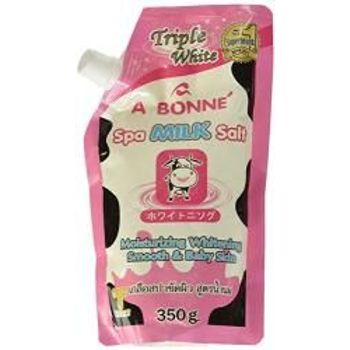 A Bonne Spa Milk Salt Moisturizes Whitens And Softens Skin 350g