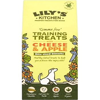 Lilys Kitchen Orgainic Training Dog Treats With Cheese And Apple 100g