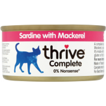 Thrive 貓主糧罐頭 沙甸魚鯖魚 Sardine With Mackerel