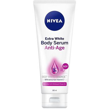 Nivea Body Serum Extra White Anti Age 180ml