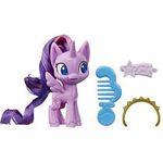 My Little Pony Twilight Sparkle Potion Pony Figure 3-inch Purple Pony Toy With Brushable Hair Comb And 4 Surprise Accessories
