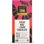 Endangered Species Chocolate Cacao Nibs And Dark Chocolate Cocoa 85g
