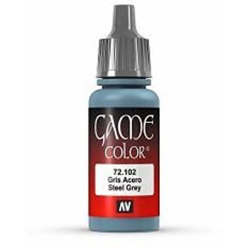 Vallejo Game Color: Steel Grey 17ml