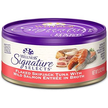 Wellness Core Signature Selects Flaked Tuna With Wild Salmon Canned Cat Food 150g