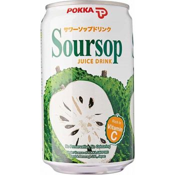 Pokka Soursop Juice Can 300ml