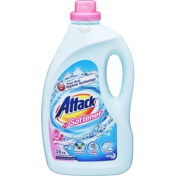 Attack Liquid Detergent Plus Softener