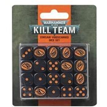 Games Workshop Warhammer 40k Kill Team Corsair Voidscarred Dice