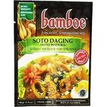 Bamboe Bumbu Instant Soto Daging Madura Beef Soup Spice 40g Pack Of 3