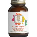 Pure Synergy D3 Plus K2 Complex 60 Capsules