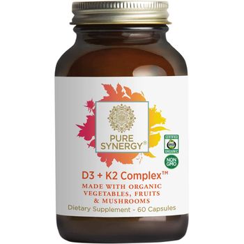 Pure Synergy D3 Plus K2 Complex 60 Capsules