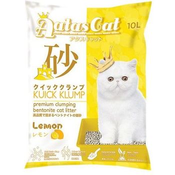Aatas Cat Bentonite Cat Litter Kuick Klump Lemon 10l