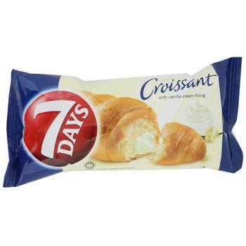 7 Days Croissant With Vanilla Cream Filling 60g