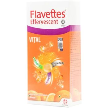 Flavettes Effervescent Vitamin C And Zinc 30pcs