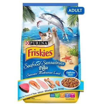 Purina Friskies Seafood Sensations Adult Cat Food 7kg