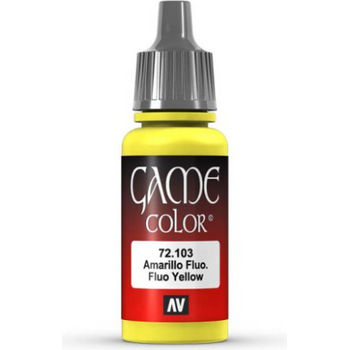 Vallejo Game Color Paint Fluorescent Yellow 17ml