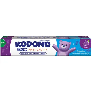 Kodomo Anti Cavity Toothpaste Grape 80g