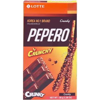 Lotte Pepero Stick Biscuits Crunchy 39g
