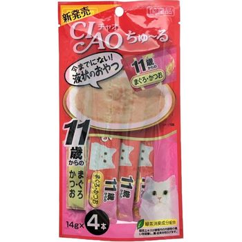 Ciao Cat Treat Churu Tuna With Collagen 14g