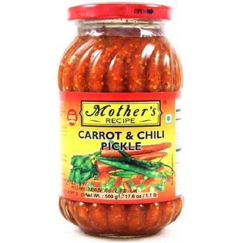 Mother's Receipe Carrot Chilly Pickle 500g
