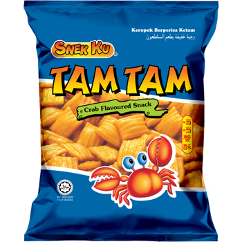 Snek Ku Tam Tam crab flavoured snack 20g