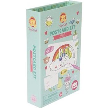 Tiger Tribe Postcard Kit Hello