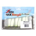 Z Man Minnowz 3 Inch Soft Plastic Paddle Tail Swimbait Glow chartreuse Tail
