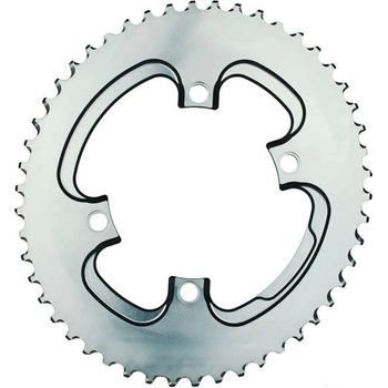 absoluteBLACK Chainring Oval 110/4BCD Winter 34T Grey