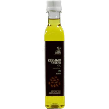 Pure and Sure Organic Castor Oil 250ml