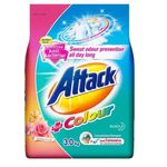 Attack Ultra Aroma Fresh Colour Powder Detergent 3kg