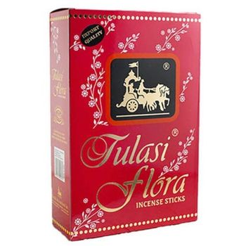 Tulasi Flora Incense Sticks 12 Pieces Multicolor