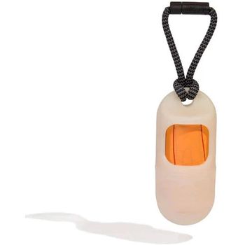 Zee.Dog Poop Bag Dispenser Transparent Orange
