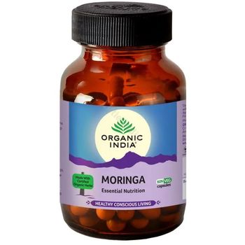 Organic India Moringa Strength Vitality 60 Capsules